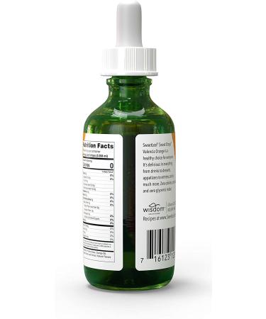SweetLeaf Liquid Stevia Valencia Orange 2 fl oz (Pack of 2) - Set of 2 Bottles - Buy Online on SooperMarket.com