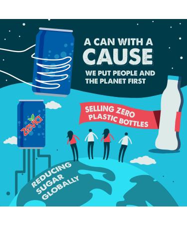 Zevia Zero Calorie Soda Fruity Variety Pack - 24 Cans, 4 Flavors - 12oz Each - Buy Online on SooperMarket.com
