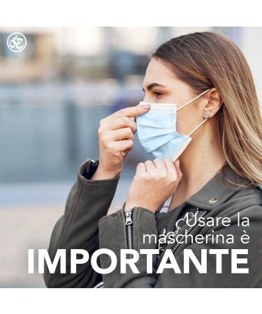 Buy EN14683 Certified 3-Layer Medical Masks - 100 Disposable Surgical Masks (BFE 98%) - Blue Oral Protection Masks for International Shipping - Buy Online on SooperMarket.com