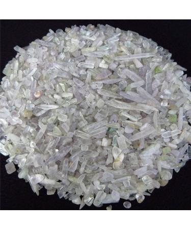 100g Natural Tumbled Kunzite Quartz Crystal Spodumene Bulk Stone Reiki - Buy Online on SooperMarket.com
