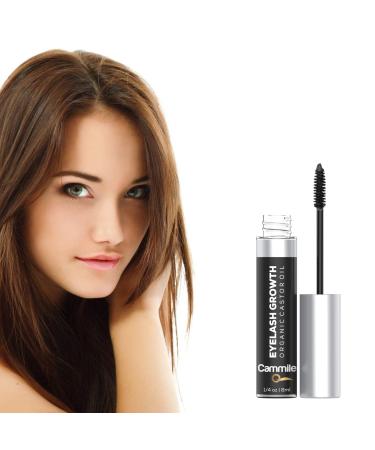 Organic Castor Oil for Eyelash Growth & Fuller Eyebrows - Natural Eyelash Serum for Regrowth - Buy Online on SooperMarket.com
