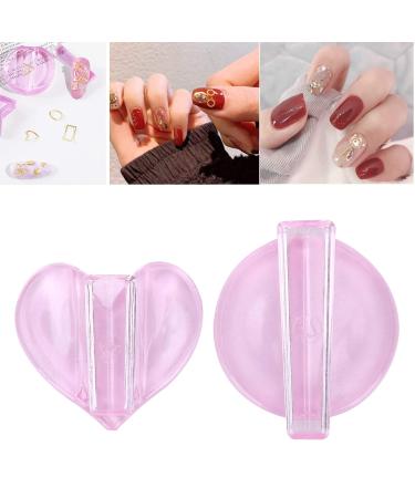 Buy Nail Art Minted Form Metal Frame - 2 Pieces Nail Metal Curve Making Kit for Stamping & Decorating - Buy Online on SooperMarket.com