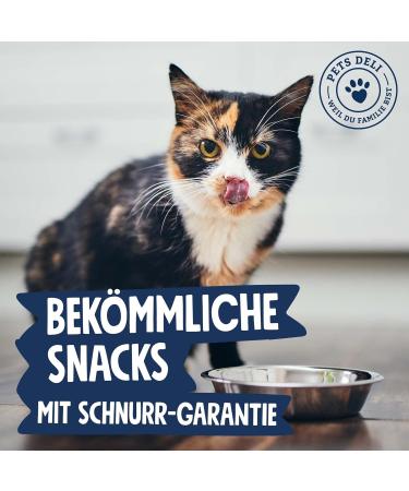 Pets Deli Tuna Fillet Snack for Cats | 12 Pack (25g Each) | Gluten-Free & No Added Sugar - Buy Online on SooperMarket.com