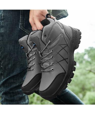 Buy Rytejfes Men's Plateau Shoes - Slipproof Waterproof Lightweight Sneakers for Sport & Gym | Comfort & Damping | Gray Size 43 EU - Buy Online on SooperMarket.com