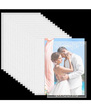 200 Sheet Save The Date Cards for Weddings Invitations Vellum Transparent Paper Clear Vellum Paper DIY Transparent Printable Tracing Paper for Wedding Reception Invitations Envelopes(4x6 Inches) 200Pcs 4x6Inch
