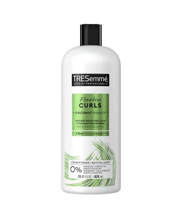 TRESemm Flawless Curls Moisturizing Conditioner For Curly Hair Formulated With Pro Style Technology 28oz