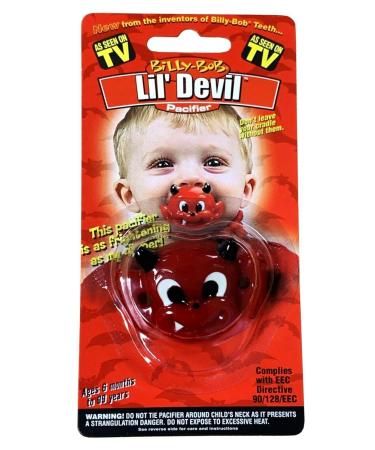 Schnuller Billy Bob Teufel - Unique USA Baby Pacifier | International Shipping Available - Buy Online on SooperMarket.com