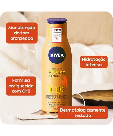 Nivea Q10 Firming + Bronze Body Lotion 200 ml - Buy Online on SooperMarket.com