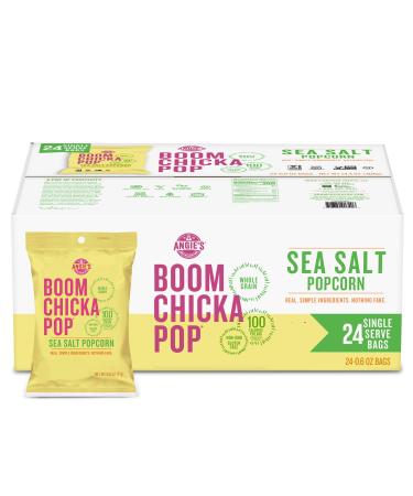 Angie's BOOMCHICKAPOP Gluten Free Sea-Salt Popcorn