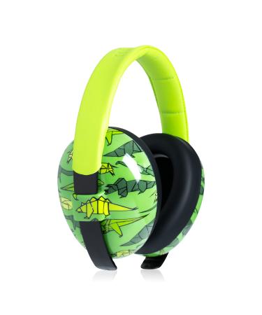 Noise Cancelling Headphones for Kids - Adjustable Baby Ear Protection - Infant & Baby Headphones - Baby Ear Muffs Origamisaurus