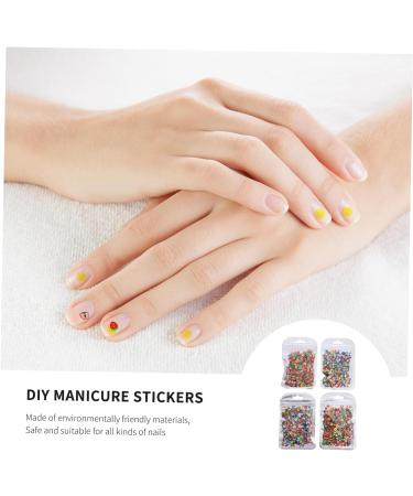 Mikinona 4 Packs Nail Art Polymer Clay Fruit Nail Art Slice Diy Nail Decoration Supplies Craft Making Beads Fruit Pattern Nail Decorations Nail Art Craft Suite Manicure Resin 3d - Buy Online on SooperMarket.com