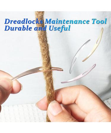 6PCS Durable 0.75mm Dreadlock Crochet Needle Set | Interlocking Tool for Maintaining Real Dread Locs - Buy Online on SooperMarket.com