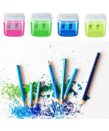 Gutyble 48 Pcs Manual Pencil Sharpeners with Lid  for School Office and Home - Buy Online on SooperMarket.com