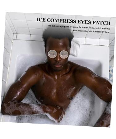 PLAFOPE 1 Pair Ice Eye Stickers Eye Patches Cold Eye Pads Pad for Eyes Eye Cooling Patches Eye Ice Cooling Mask Cold Compress Eye Ice Cooling Pad Reusable Eye Pads Pad Eye Cool Eye Pad Gel - Buy Online on SooperMarket.com
