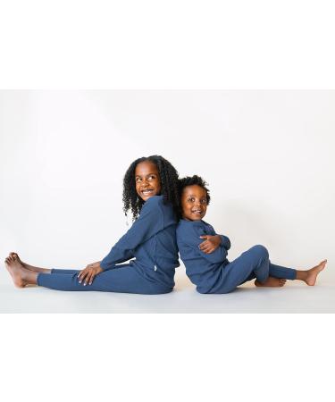 DreamBuy Ribbed Pyjama/Tracksuit/Loungewear | Unisex Baby Clothes | Boys, Girls, Women, Men | 3-6 Months | 20 Colours | Blue - Buy Online on SooperMarket.com