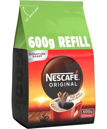 NESCAF Original Instant Coffee 600g Refill Pouch - Buy Online on SooperMarket.com
