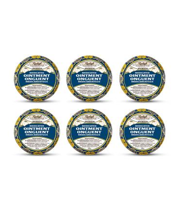 Rawleigh Medicated Ointment Tin: 4.5 oz / 128g - Pack of 6 128 g (Pack of 6)