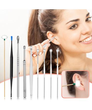 Innovative Stainless Steel Ear Wax Spring Tool Set - Ear Cleaning and Massage Beauty Tools for Envelopes - Compatible with Ear Cleaning Machine - B One Size - Buy Online on SooperMarket.com