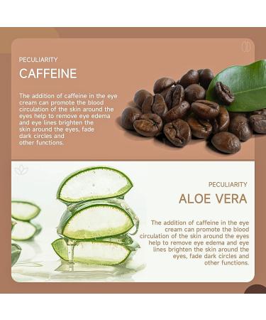 Caffeine Eye Cream Stick Caffeine Eye Cream for Dark Circles and Puffy Eyes Under Eye Cream for Women/Men Dark Circle Eye Cream Anti Aging Eye Balm Stick for Eye Bags Remover - Buy Online on SooperMarket.com