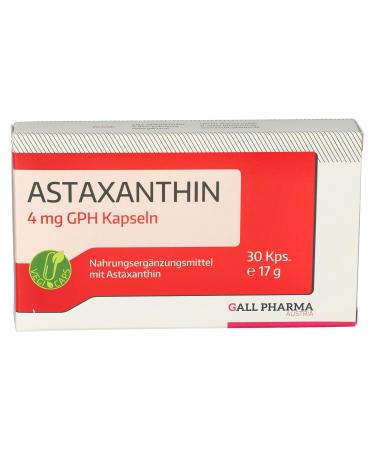 Gall Pharma Astaxanthin 4 mg GPH capsules 1 pack (1 x 30 pieces)