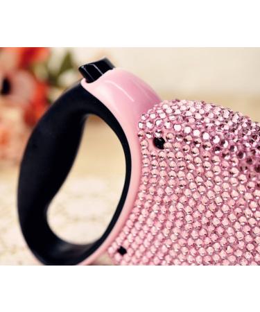 Sweet Roller Leash - Extendable Rhinestone Walking Leash for Small & Medium Dogs Puppies & Cats - Perfect Pet Parenting Accessory - Buy Online on SooperMarket.com