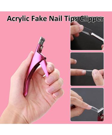 Professional Acrylic Nail Kit - Full Set with Acrylic Powder, Liquid, Practice Finger, Brush Tips - DIY Beginners Set - Buy Online on SooperMarket.com