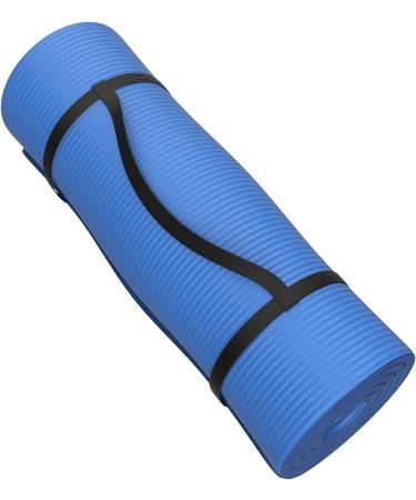 Extra Thick Foam Sleep Pad for Camping, Cots, Tents, Sleeping Bags - Blue (1 Pack) - Buy Online on SooperMarket.com