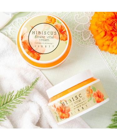 Hibiscus Flower Vital Cream 3.38 FL OZ - Rejuvenating Skin Care | International Shipping Available - Buy Online on SooperMarket.com