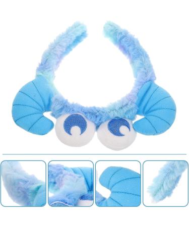 minkissy Horn Headband Plush Ox Horn Headband Cute Funny Headwear Cartoon Animal Horn Hair Hoop with Eyes Hairband for Halloween Dress Up Headbands - Buy Online on SooperMarket.com