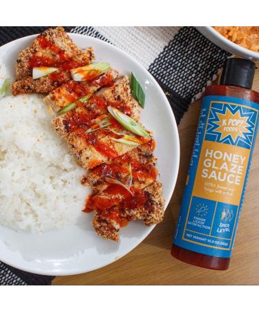 KPOP Foods K-TOWN Korean BBQ Sauce Set - Kimchi Spicy Mayo, XXX BBQ Hot Sauce, Honey Glaze Wing Sauce with Real Gochujang Chili Paste - Buy Online on SooperMarket.com
