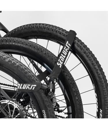 Buy SenluKit High Security Bicycle Lock Level 5 - Anti-Theft Key Lock (Black) | International Shipping Available - Buy Online on SooperMarket.com