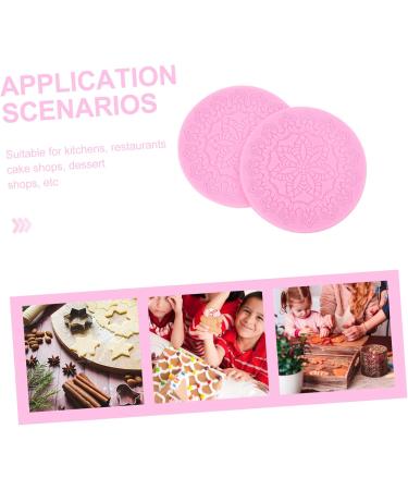 MAGICLULU 4 Pcs Silicone Chocolate Mold Silicone Molds Cajas para Cupcakes Fondant Cake Molds De para Gelatinas Flower Cake Mold Jelly Baking Fondant Lace Mat Cake Mat Household Silica Gel 12X12X0.5CMx2pcs - Buy Online on SooperMarket.com