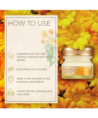 The Face Shop Calendula Essential Moisture Eye Cream - Lightweight Non-Greasy Formula for Soothing Eye Comfort - Buy Online on SooperMarket.com