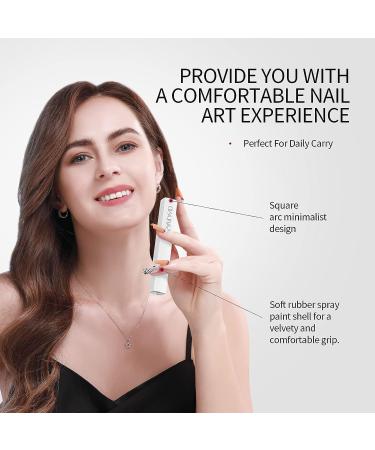 Saviland UV Light for Nails - Portable Handheld LED Nail Lamp for Gel Nails | Mini Nail Dryer for Gel Polish Curing | USB Nail Art Flashlight for Home Manicure - Buy Online on SooperMarket.com