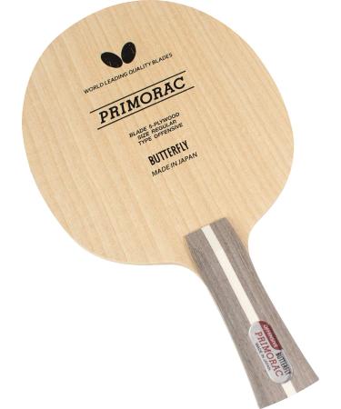 Butterfly Primorac Blade Table Tennis Blade - 5-ply All-Wood Blade - Professional Table Tennis Blade - Available only The FL Handle Type - Made in Japan