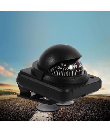 Qiilu Electronic Vehicle Marine Compass - Multi-Function Navigation for Car, Boat, Ship | Outdoor Use - Buy Online on SooperMarket.com