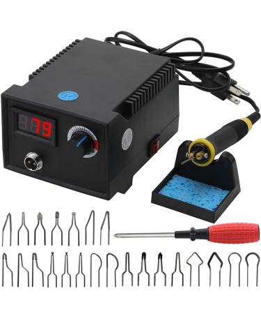 Wood Burnning Kit,Professional Pyrography Wood Burner,Adjustable Temperature Woodburner Machine with Pen for Adults,Wire Tips