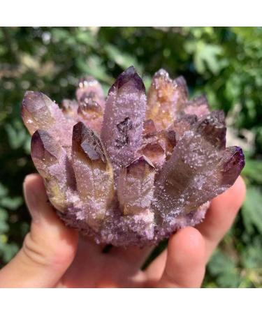 Natural Purple Amethyst Cluster Crystal Quartz Decorative Stone kaixun (Size : 500-550g) - Buy Online on SooperMarket.com