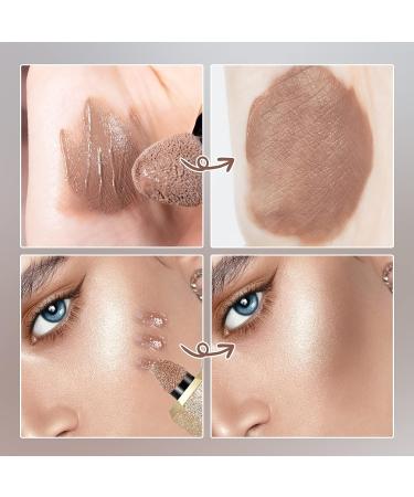 PASNOWFU Liquid Contour Soft Cream Makeup for Face Shaping - Medium Shade - Buy Online on SooperMarket.com
