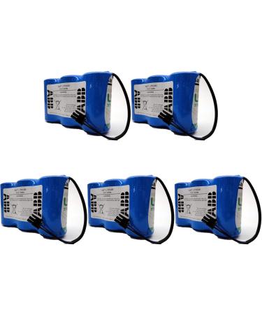 WELLVEUS 5 Pack 3HAC16831-1 Battery for ABB Robot Controller Battery 3HAC16831-1 LS33600 10.8V 17Ah