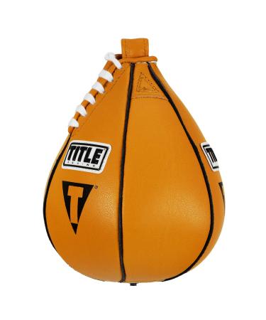 TITLE Boxing Super Speed Bag, Yellow, 5" x 8"