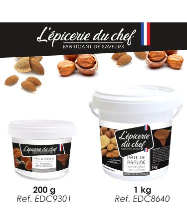 Almond and hazelnut praline paste 200 g - Buy Online on SooperMarket.com