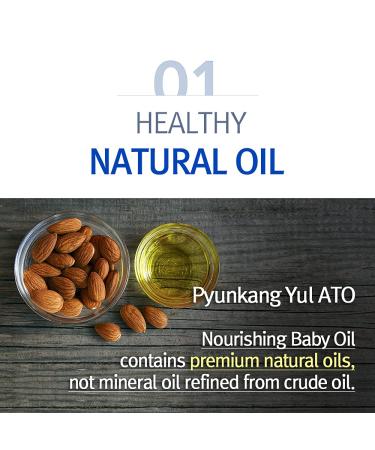 Pyunkang Yul ATO Nourishing Baby Oil - 6.42 fl oz (190 ml) | Gentle Moisturizer for Sensitive Skin - Buy Online on SooperMarket.com