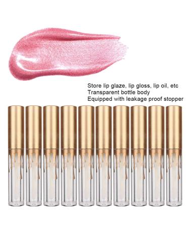 2.5ML Mini Lip Gloss Tube - 10PCS Empty Lipstick Containers for Travel | Ideal for Lip Balm & Cosmetic Storage - Buy Online on SooperMarket.com