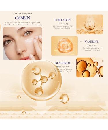 Collagen Eye Cream for Dark Circles and Puffy Eyes Instant Tightener Brighten Anti Aging Under Eye Repair Cream Hydrating Brightening Moisturiser Eye Bags Remover Wrinkle Filler Eye Serum(20g) - Buy Online on SooperMarket.com