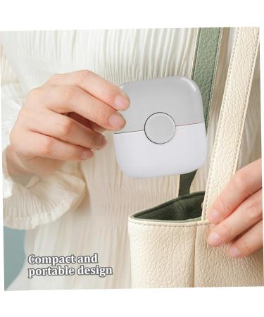 Mini Portable Grey Hair Clipper & Split Ends Trimmer for Women - Adjustable Stainless Steel Slicer & Cute Detachable Brush - Buy Online on SooperMarket.com