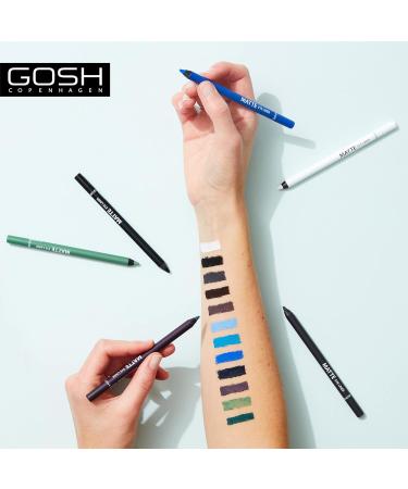 Gosh Matte Eyeliner Cool Gray - Creamy Soft Texture High Opacity Vegan & Perfume-Free | Perfect for Smokey Eyes | 1 Piece - Buy Online on SooperMarket.com