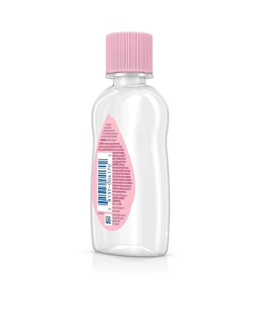 Johnson's Baby Oil 3 fl. oz - Pure Mineral Oil for Moisture Loss Prevention - Buy Online on SooperMarket.com