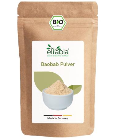 Bio Baobab powder 500g |Graded bread treePharmacy tree in raw food quality |100% pure and without additives | vegan fruit powder 500 g (1 Pack)