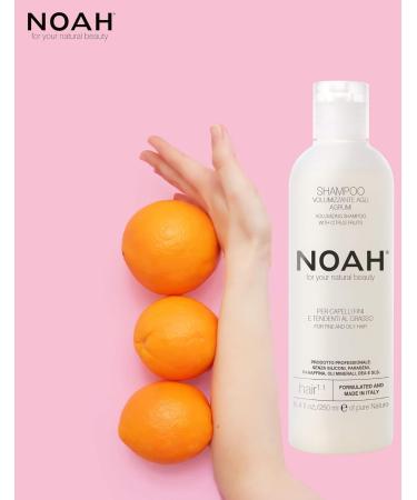 Buy Noah Hair 1.1 Volumizing Shampoo - Organic & Best for Natural Beauty - Essential Oils & Hydrolysed Wheat Protein - 8.5 fl.oz (250 ml) - International Shipping - Buy Online on SooperMarket.com